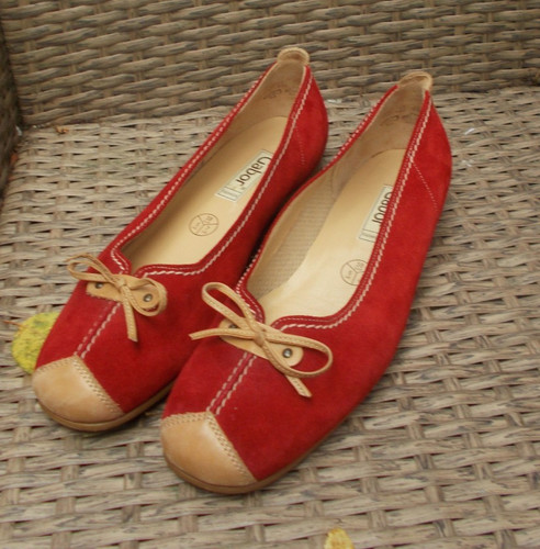 Gabor dark red - dark, suede