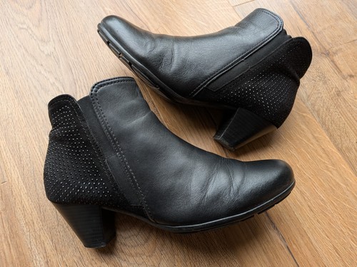 Gabor size black heeled - gabor,