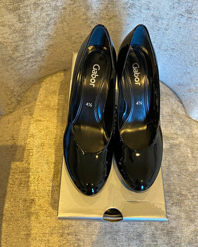 Gabor lavender black patent - lavender,