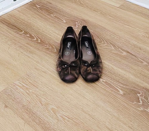 Gabor brown flat shoe size - flat,