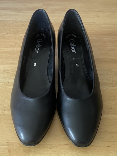 Gabor womens black leather - womens,
