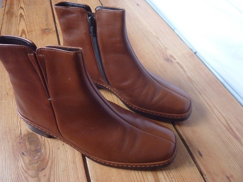 Ladies gabor tan leather - tan, boots