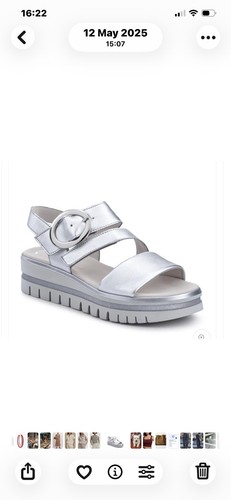 Gabor silver flatform - gabor,