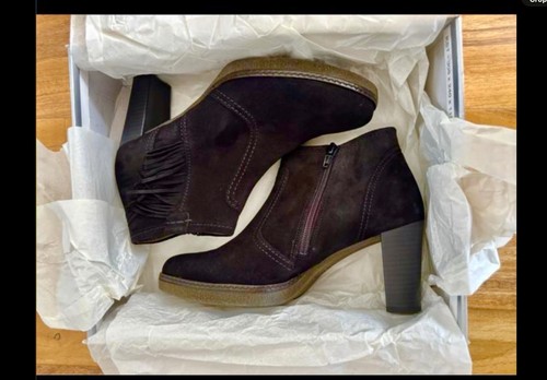 Gabor black suede - black,