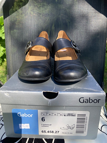 Gabor 458 black leather - 65.458.27,
