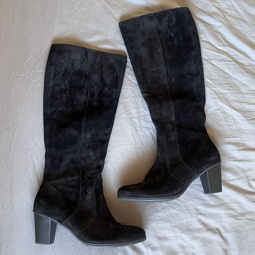 Gabor women black suede - gabor, women’s