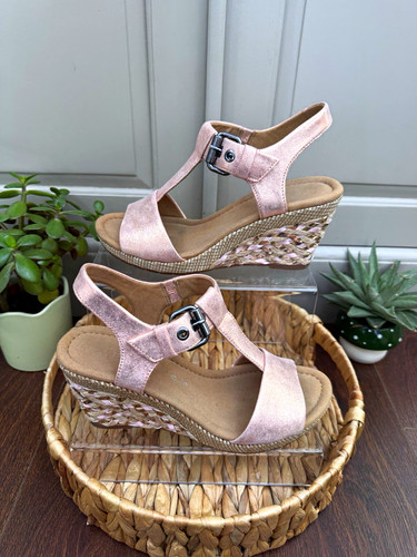 Gabor pink metallic - pink, shimmer