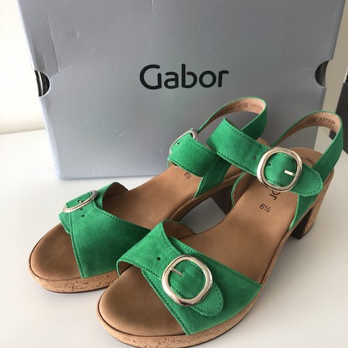 Gabor women wide fit green - women’s,
