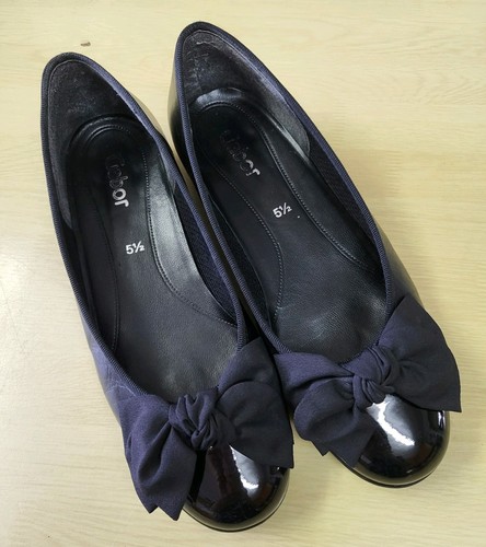 Gabor ladies black leather - ladies,