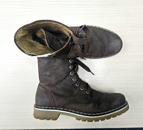 Gabor brown leather - leather, combat