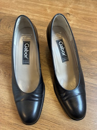 Gabor women black leather - gabor, women's