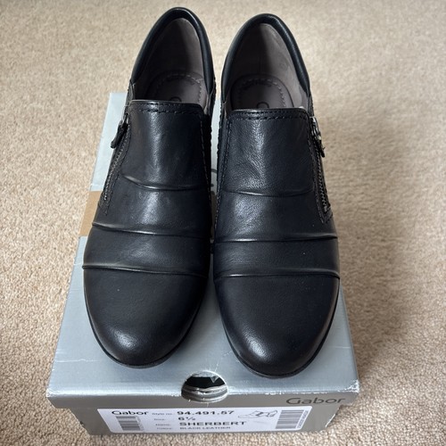 Gabor sherbert black leather - gabor,