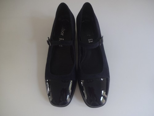 Gabor piano navy suede - navy, and