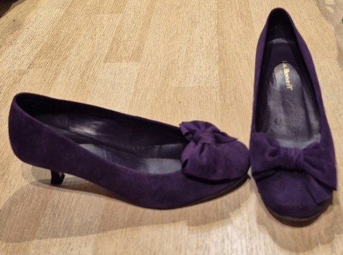 Ladies gabor purple suede - ladies,