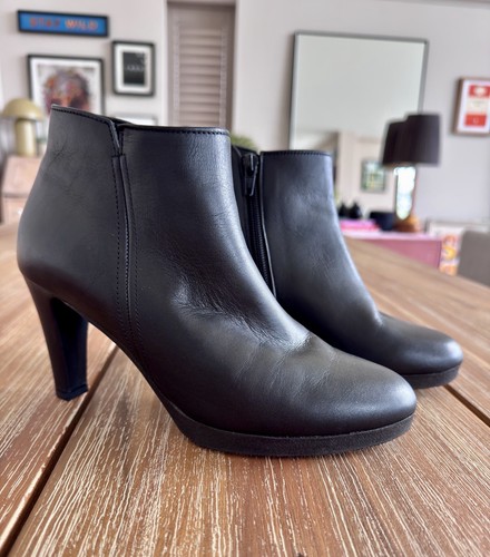 Gabor black leather women - black,