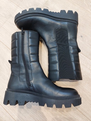 Gabor black leather - black, size