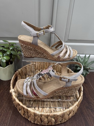 Gabor comfort wedge sandals - comfort,