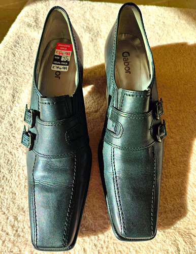 Gabor women black leather - gabor, women’s