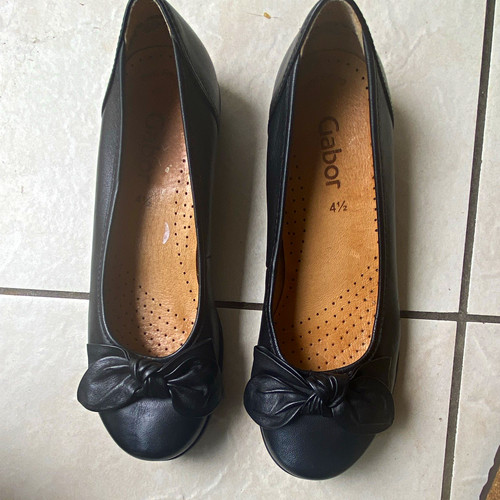 Gabor women black leather - women’s,