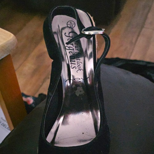Gabor black size wedge - gabor,
