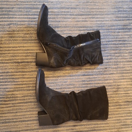 Gabor women black suede - black,