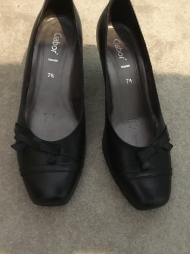 Gabor ladies black leather - gabor,