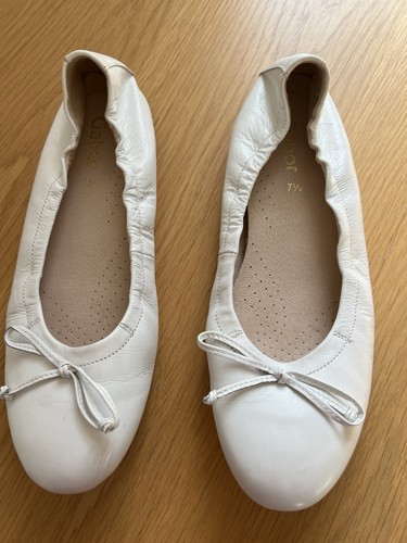Gabor white women leather - women‘s,