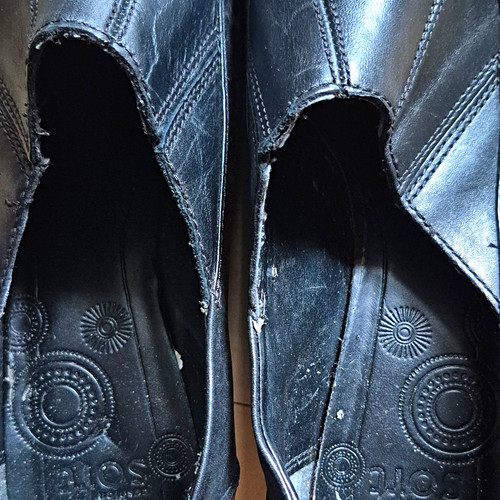 Gabor women black leather - black,
