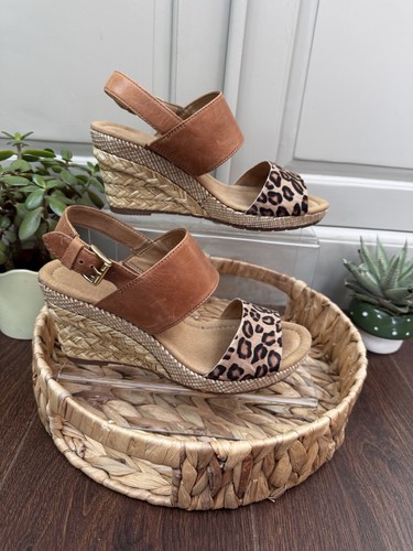 Gabor tan leopard print - gabor,