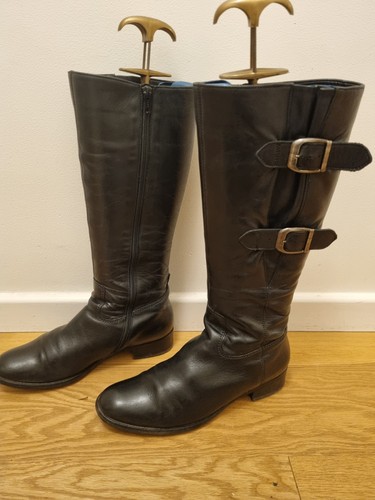 Gabor leather boots size - leather,