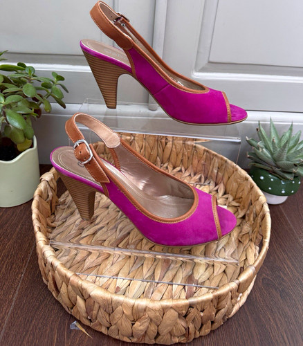 Gabor purple pink suede - purple,