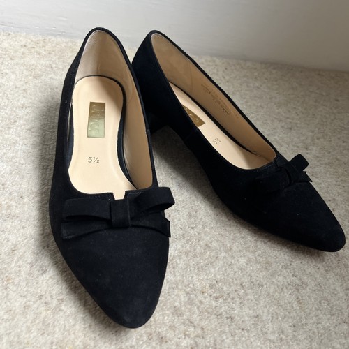 Gabor kelly black - black, suede