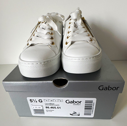 Gabor comfort white gold - gabor, low