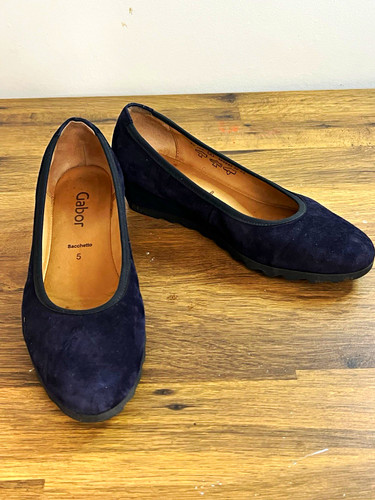Gabor sacchetto navy suede - navy,