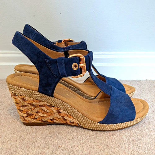 Gabor women blue suede - gabor,
