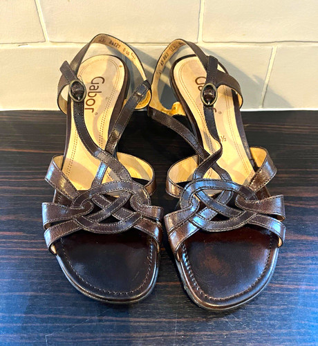 Gabor brown leather - gabor,