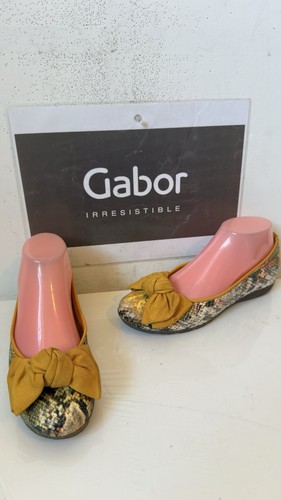 Gabor leather shoes size - leather, uk