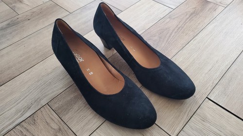 Gabor comfort black suede - gabor,