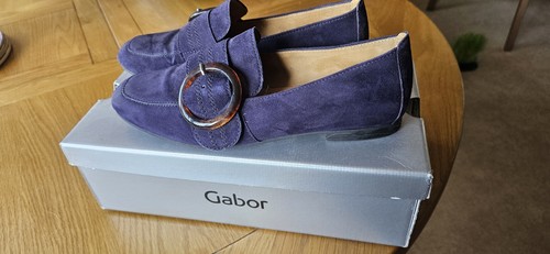 Gabor navy leather - gabor,