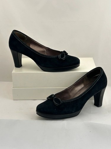 Gabor vintage black suede - gabor,