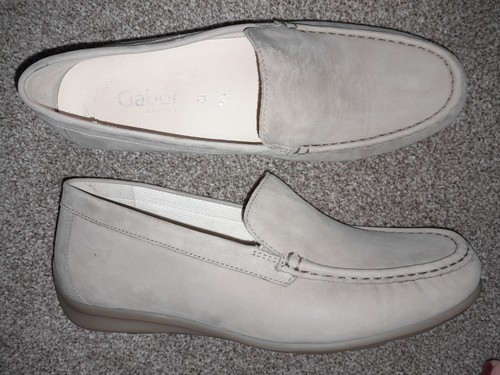 Gabor beige nubuck leather - beige,
