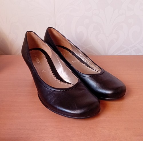 Gabor womens black leather
