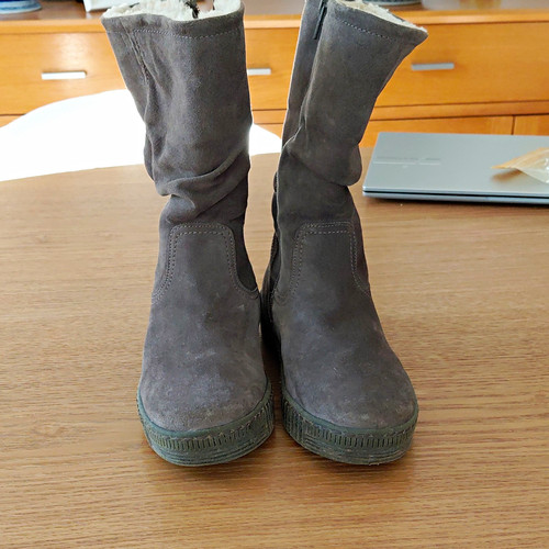Gabor grey suede - gabor,