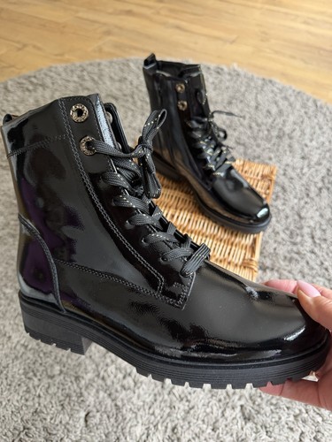 Gabor flamboyant black patent - black,