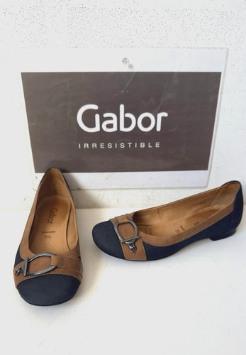 Gabor leather loafer shoes - leather,