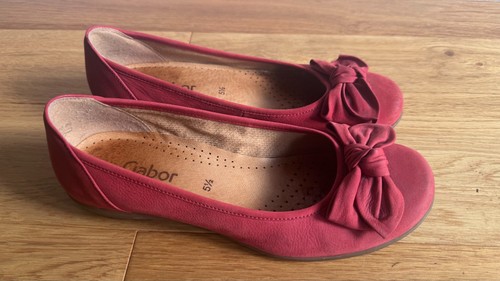 Gabor suede leather ballet - gabor,
