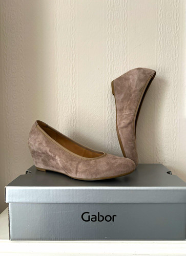 Gabor sacchetto suede wedge - sacchetto,