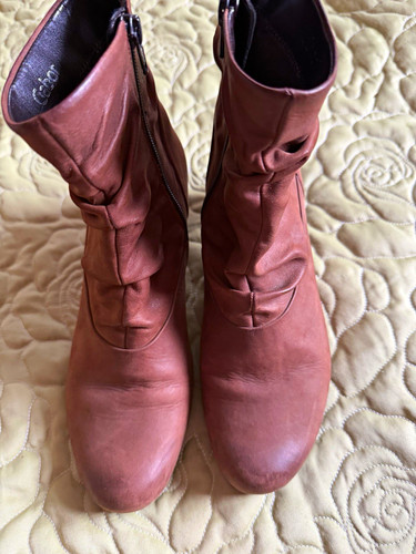 Gabor brown leather mid - gabor,
