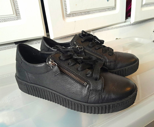 Gabor ladies black leather - ladies,