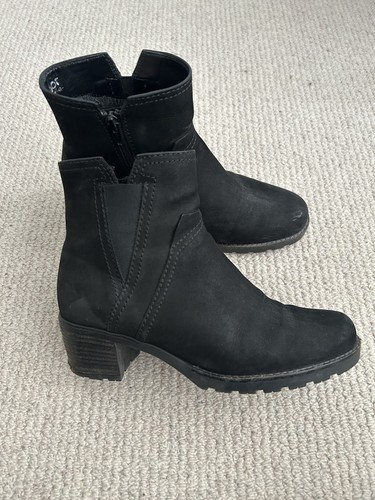 Gabor ankle boots black suede - gabor,
